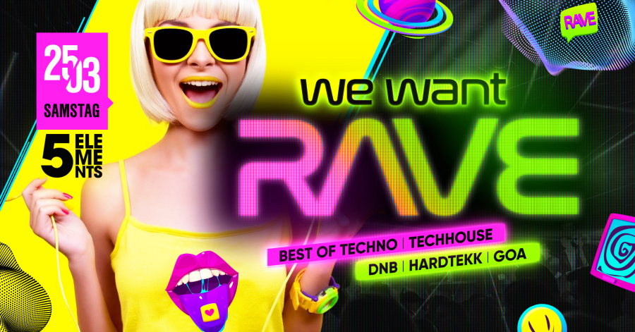 WE WANT RAVE - A NEW CHAPTER